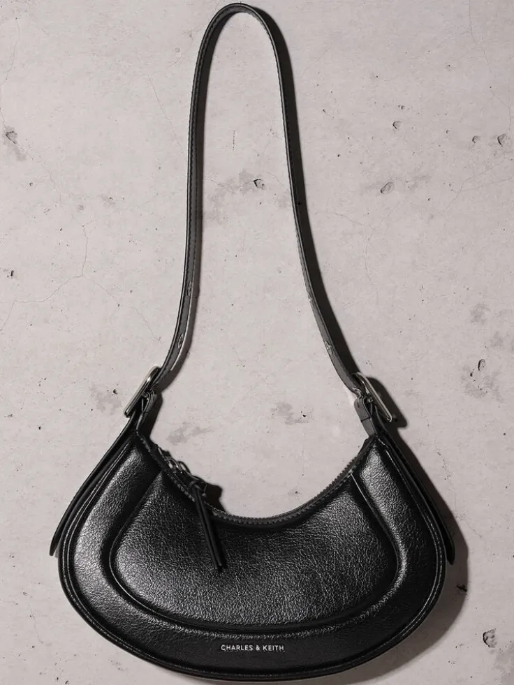 Petra Curved Shoulder Bag