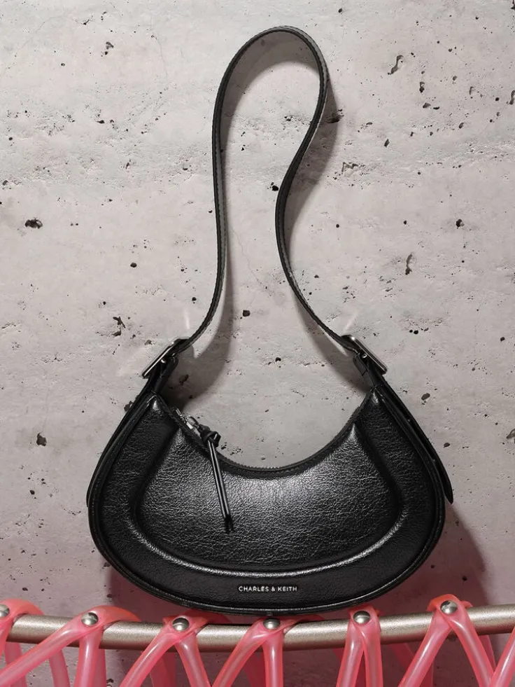 Petra Curved Shoulder Bag