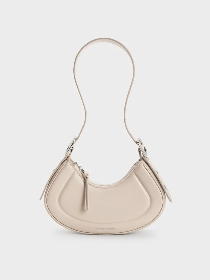 Petra Curved Shoulder Bag