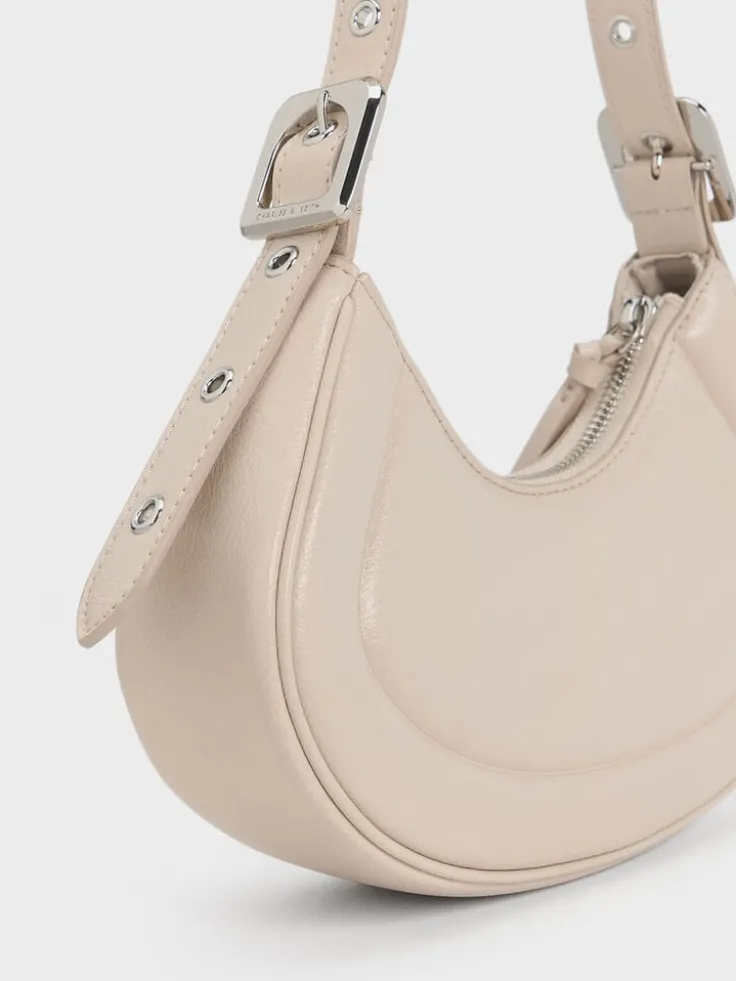 Petra Curved Shoulder Bag