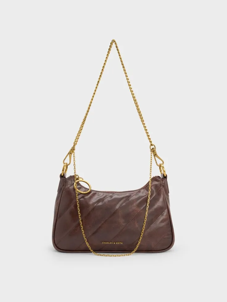 Philomena Double-Chain Crossbody Bag