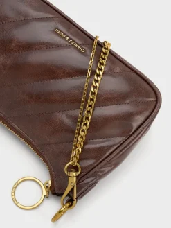 Philomena Double-Chain Crossbody Bag