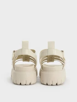 Platform Caged Sandals