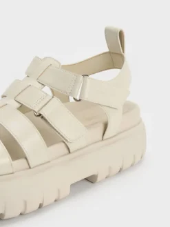 Platform Caged Sandals