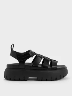 Platform Caged Sandals