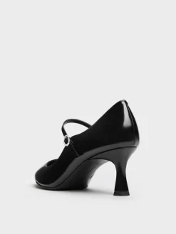 Pointed Mary Jane Pumps