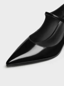 Pointed Mary Jane Pumps