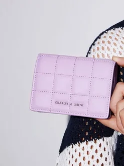 Quilted Mini Short Wallet