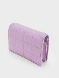 Quilted Mini Short Wallet