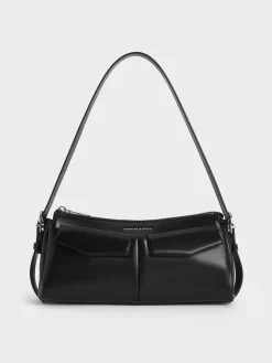 Rachel Front-Pocket Chain Shoulder Bag
