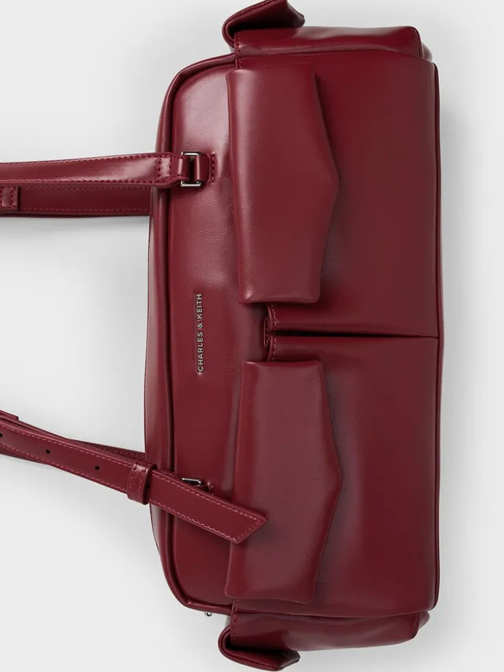 Rachel Multi-Pocket Shoulder Bag