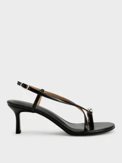 Raina Toe-Ring Heeled Sandals