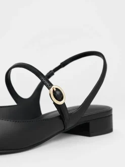 Roxane Slingback Mary Jane Flats