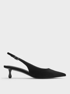 Ruthie Faux Suede Slingback Pumps