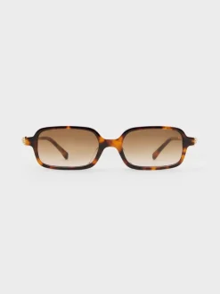 Sable Knot Rectangular Sunglasses