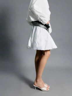 Sadira Satin Heeled Mules