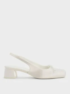 Sadira Satin Slingback Pumps