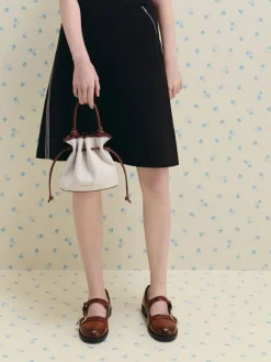 Sammie Canvas Drawstring Bucket Bag