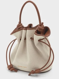 Sammie Canvas Drawstring Bucket Bag