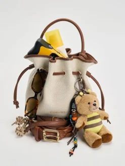 Sammie Canvas Drawstring Bucket Bag