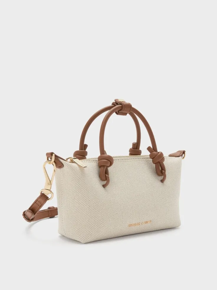 Sammie Canvas Knotted-Handle Tote Bag