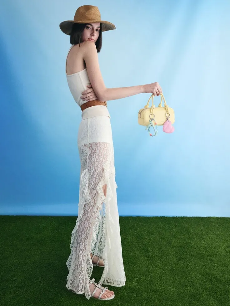 Sammie Knotted-Handle Boxy Bag