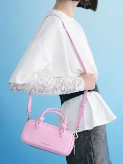 Sammie Knotted-Handle Boxy Bag