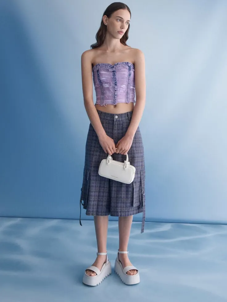 Sammie Knotted-Handle Boxy Bag