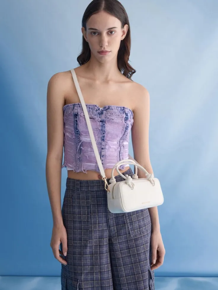 Sammie Knotted-Handle Boxy Bag