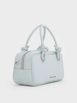 Sammie Knotted-Handle Boxy Bag