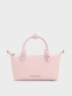 Sammie Knotted-Handle Tote Bag