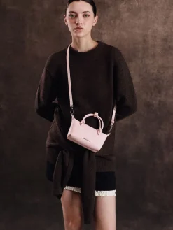 Sammie Knotted-Handle Tote Bag