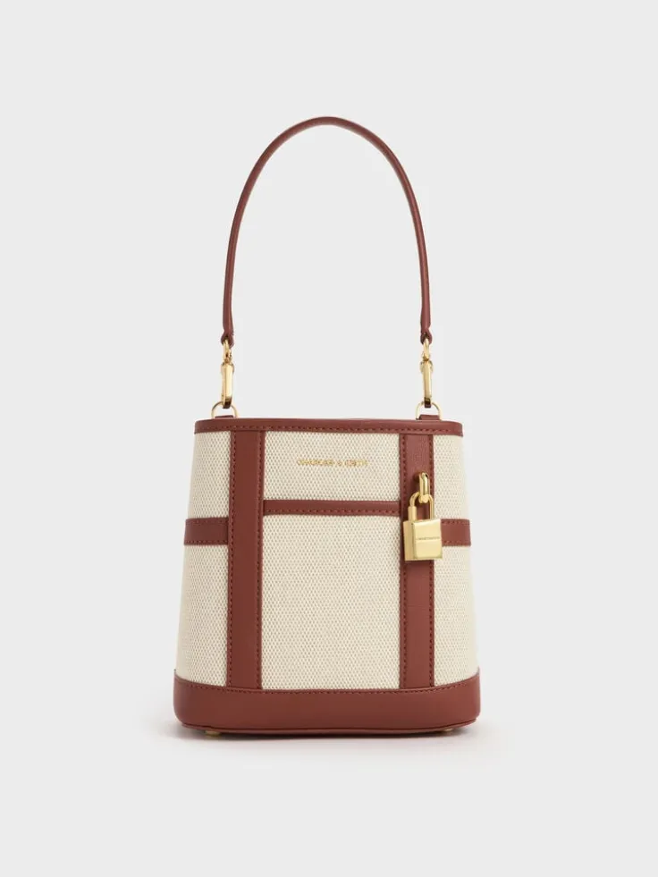 Scottie Canvas Bucket Bag