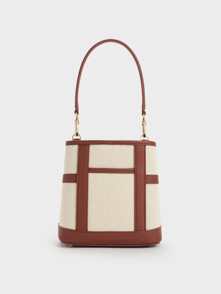 Scottie Canvas Bucket Bag