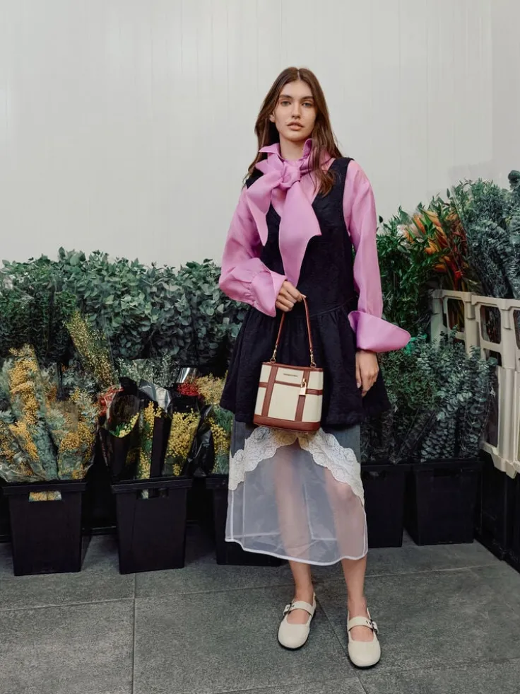 Scottie Canvas Bucket Bag