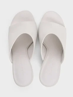 Sculptural-Heel Wedges