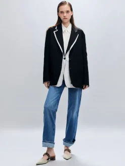 Sepphe Twill Buckle-Strap Heeled Mules