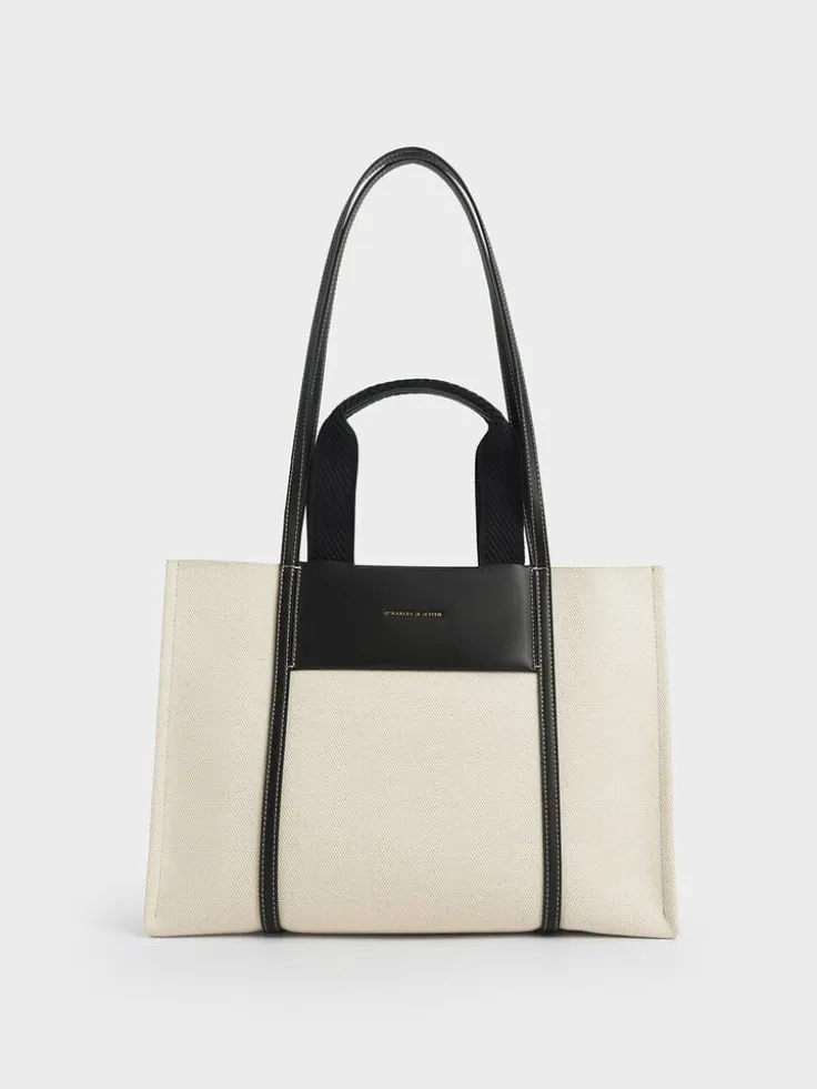 Shalia Canvas Tote Bag
