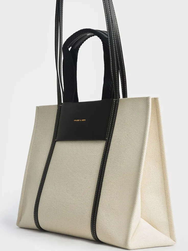 Shalia Canvas Tote Bag