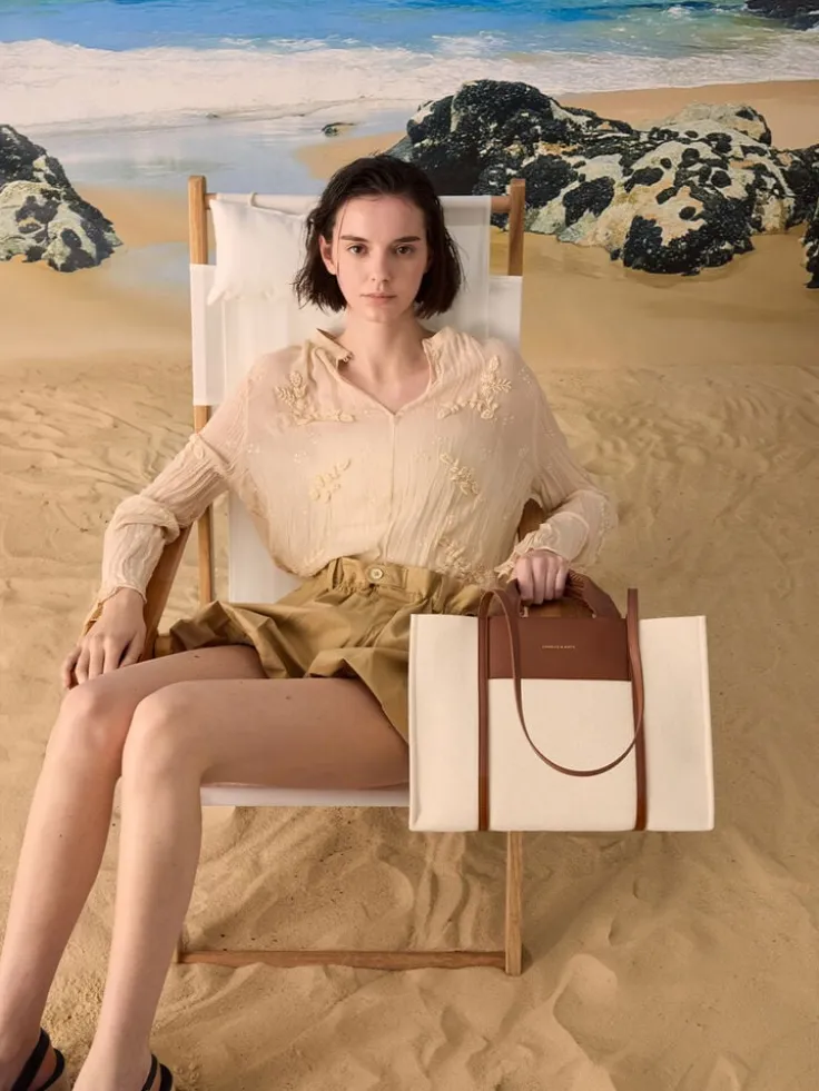 Shalia Canvas Tote Bag