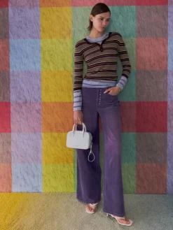 Sianna Polka-Dot Bowling Bag