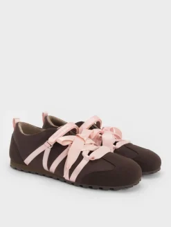 Silko Faux Suede Ballet Sneakers