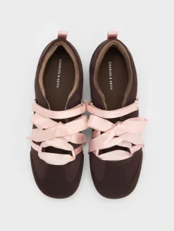 Silko Faux Suede Ballet Sneakers