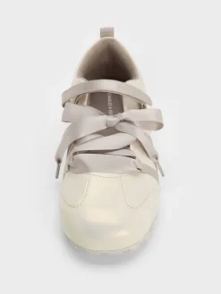 Silko Pearlescent Ballet Sneakers