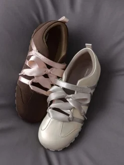 Silko Pearlescent Ballet Sneakers