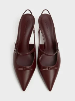 Sonali Bow Slingback Pumps