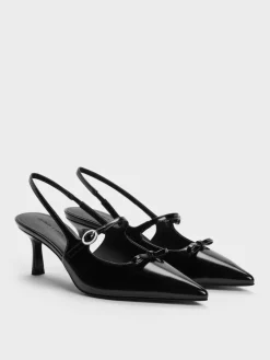 Sonali Bow Slingback Pumps