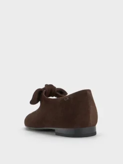 Suede & Leather Mary Janes