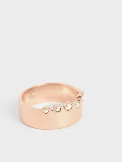Swarovski&reg; Crystal Studded Ring