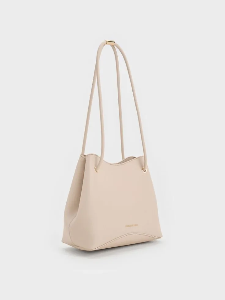 Sybill Geometric Bucket Bag